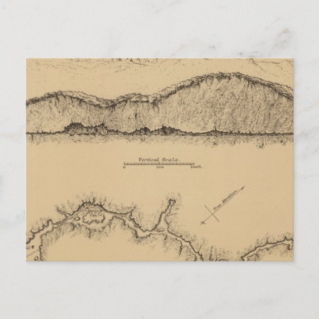 Cave Valley, Nevada Vykort (Framsida)