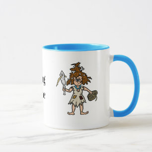 Cave Woman Seamstress Mugg