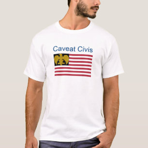 Caveat Civis - amerikanFascistflagga Tee Shirt