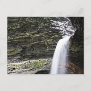 Cavern Cascade, Watkins Glen State Park, New York Vykort