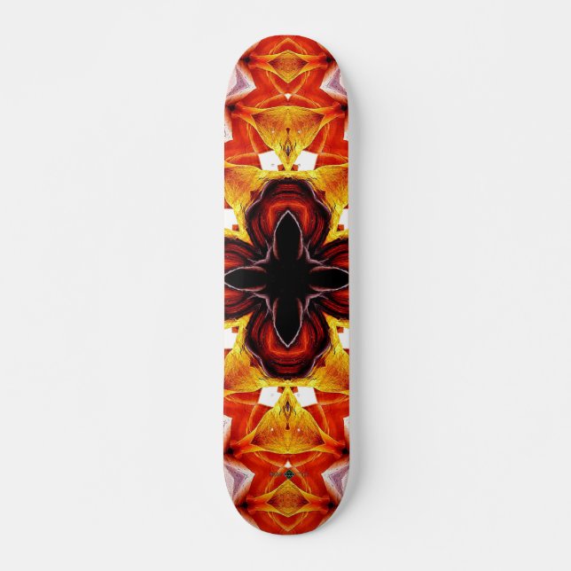 Cavern Cross Mini Skateboard Bräda 18,5 Cm (Framsida)