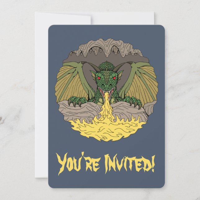 Cavern Dragon 2016 Inbjudningar (Framsida)