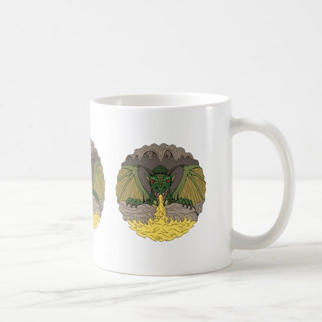 Cavern Dragon 2016 Kaffemugg (Höger)