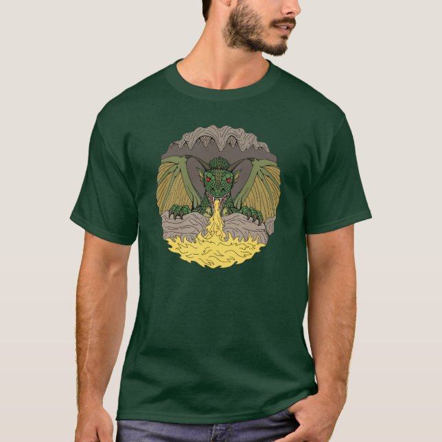 Cavern Dragon 2016 Tee Shirt (Framsida)