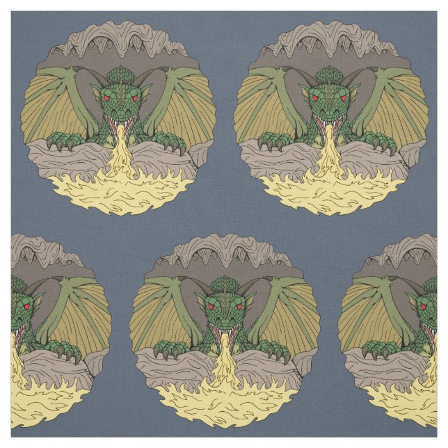 Cavern Dragon 2016 Tyg (Provkarta)