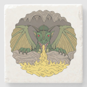 Cavern Dragon 2016 Underlägg Sten