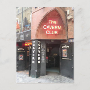 Cavern-Klubben i Liverpools Mathew Street Vykort