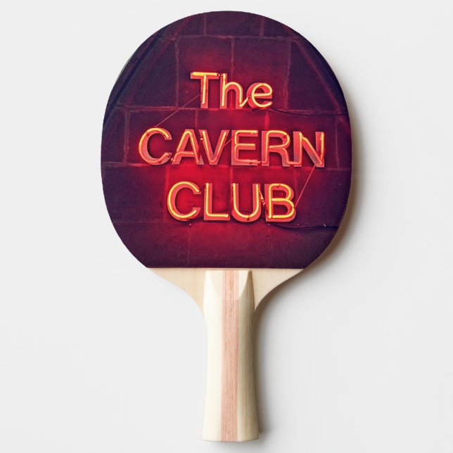 Cavern-klubben Pingisracket (Framsidan)