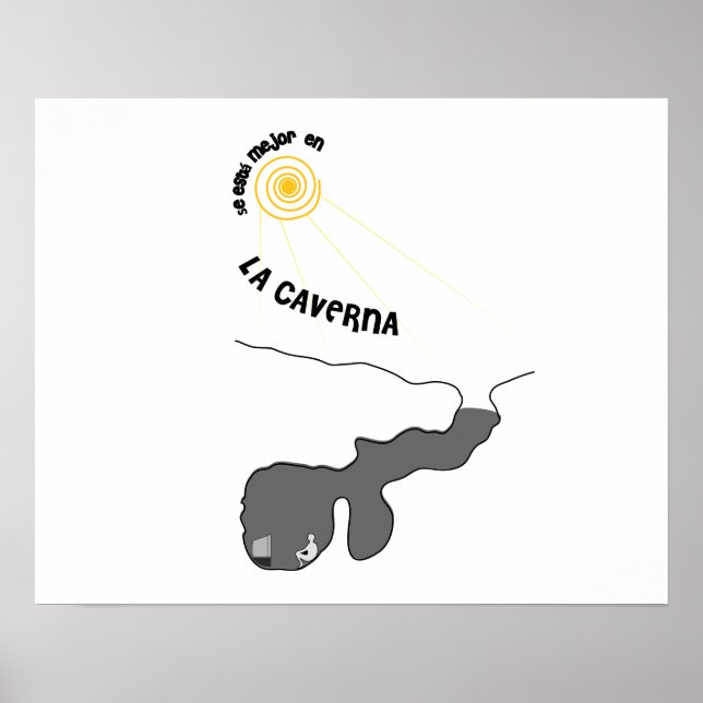 Caverna Gamer Poster (Framsidan)
