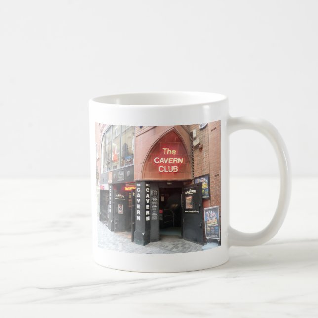 Cavernklubben i Liverpools den Mathew gatan Kaffemugg (Höger)