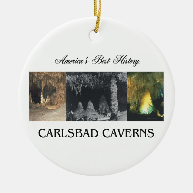 Caverns för ABH Carlsbad Julgransprydnad Keramik (Framsidan)