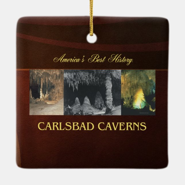 Caverns för ABH Carlsbad Julgransprydnad Keramik (Baksida)