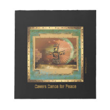 Cavers Dance for Peace, litet anteckningsblock