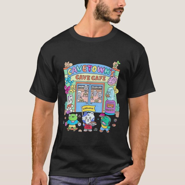 Cavetown Cave Cafe T Shirt (Framsida)