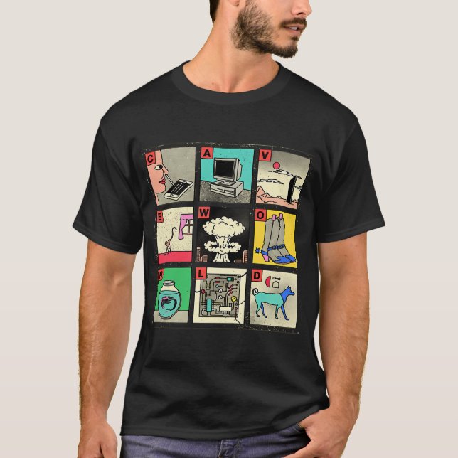 Caveworld viagra boys band t shirt (Framsida)