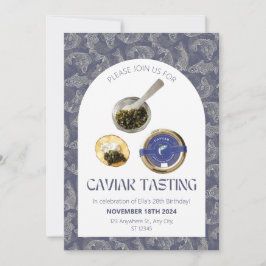 Caviar Taste Party-inbjudan Inbjudningar