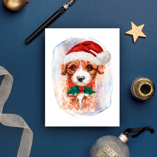 Cavoodle julklappar till hundälskare helg vykort