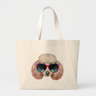 Cavoodle Jumbo Tote Tygkasse