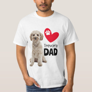 Cavoodle Personlig Pappa T-Shirt