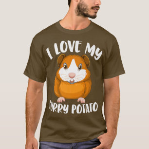 Cavy Älskare Guinea Gris Owners i Kärlek Mitt Håri T Shirt