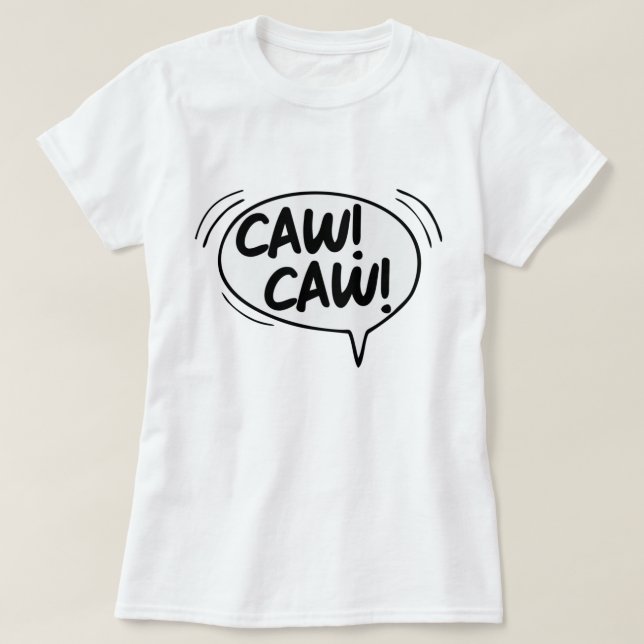 CAW CAW AOS T-Shirt (Design framsida)
