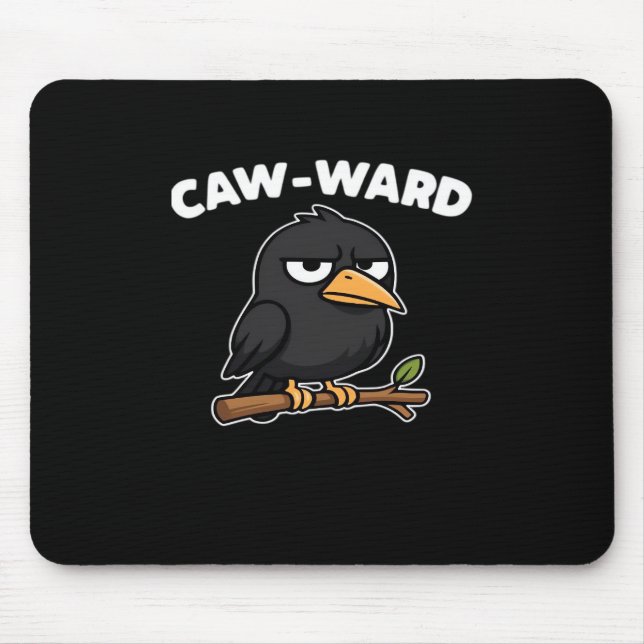 Caw-Ward Funny Quote Musmatta (Framsidan)