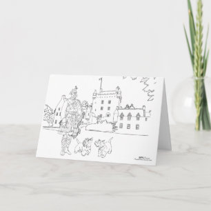 Cawdor slott, Skottland Kort