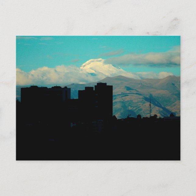 Cayambe vulcano vykort (Framsida)