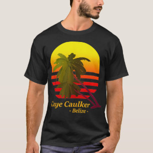 CAYE CAULKER, BELIZE BEACH SUNSET SMALL ISLAND VAC T SHIRT