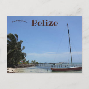 Caye Caulker Belize Vykort