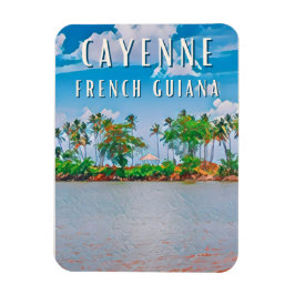 Cayenne, la porte d'entrée de la Guyane française Magnet