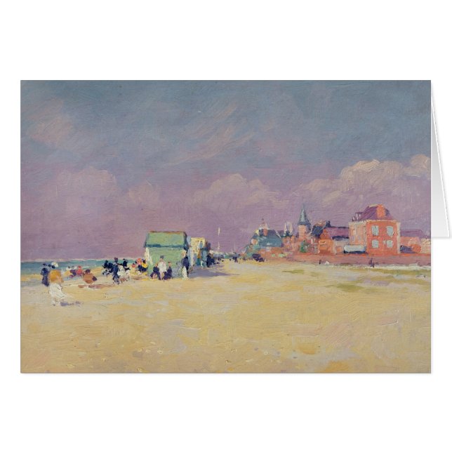 Cayeux-sur-Mer Hälsningskort (Framsidan Horizontal)