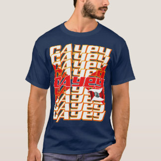 Cayey kaskad text t shirt