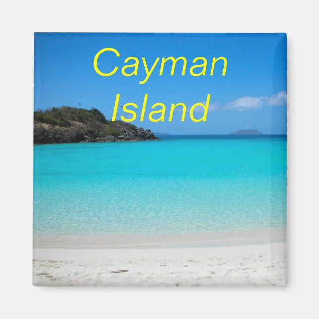 Cayman Island magnet (Framsidan)
