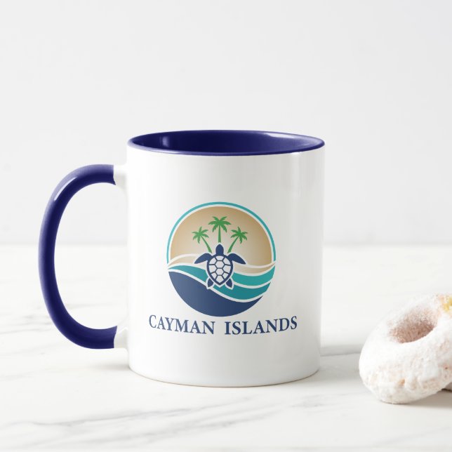 Cayman Islands Caribbean Mugg (Med munk)