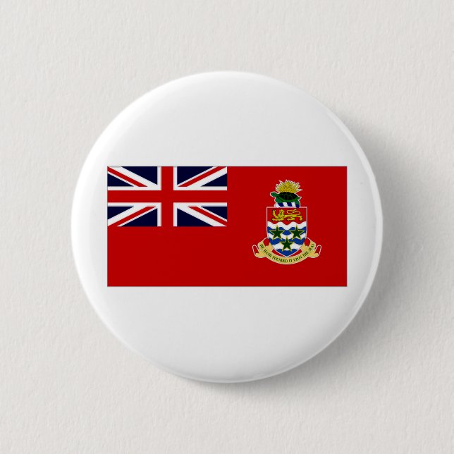 Cayman Islands flagga Knapp (Framsida)