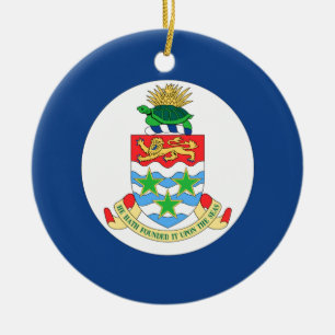 Cayman Islands Julgransprydnad Keramik