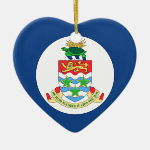Cayman Islands Julgransprydnad Keramik