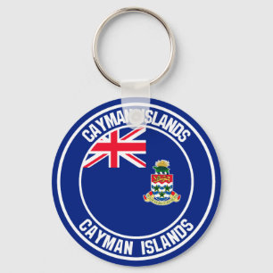 Cayman Islands rundaEmblem Nyckelring