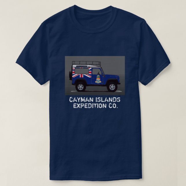 CAYMAN ISLANDS T-Shirt (Design framsida)