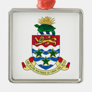 Cayman Islands vapensköld Julgransprydnad Metall