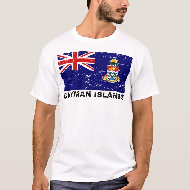 Cayman Islands vintageflagga Tröja (Framsida)