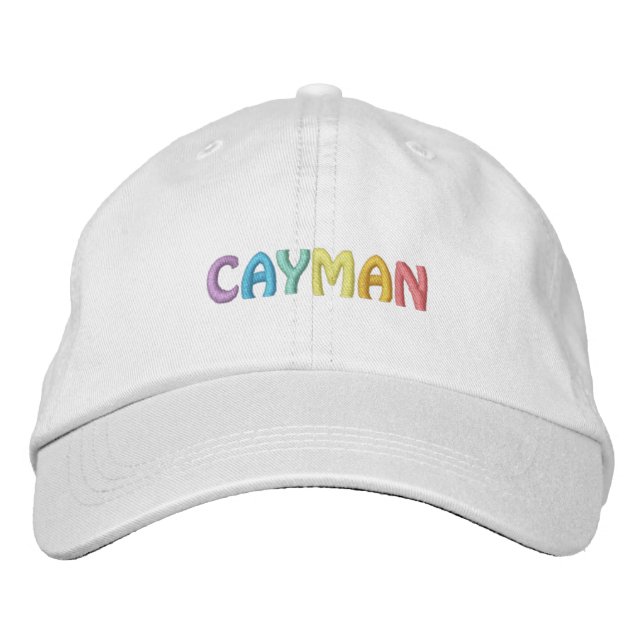 CAYMAN-sockel Broderad Keps (Framsida)