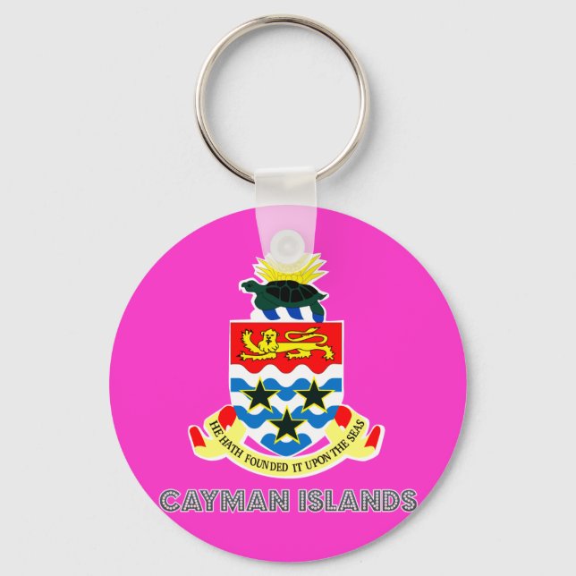 Caymanian Emblem Nyckelring (Framsida)