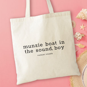 Caymanian Folk Sång Munzie Boat Tygkasse