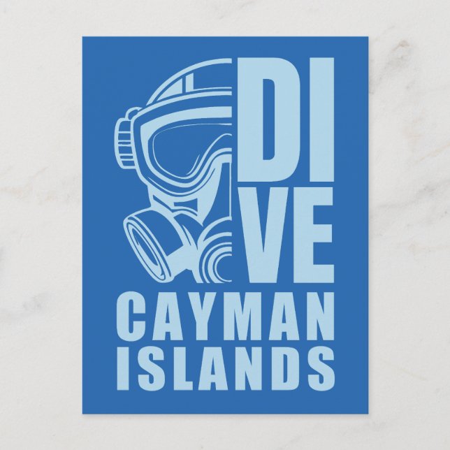 Caymanöarna Diving Vykort (Framsida)