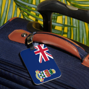 Caymanöarna flagga bagagebricka