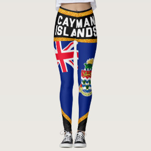 Caymanöarna Flagga Leggings