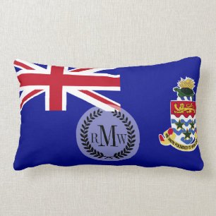 Caymanöarna Flagga Lumbarkudde