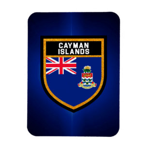 Caymanöarna Flagga Magnet